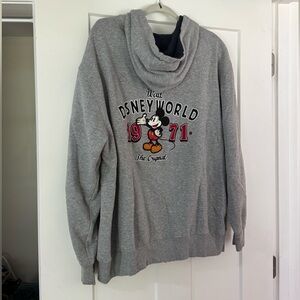 Gray Disney World Hoodie